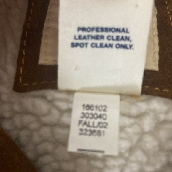 Vintage Gap Kids Leather Coat - Picture 7 of 10